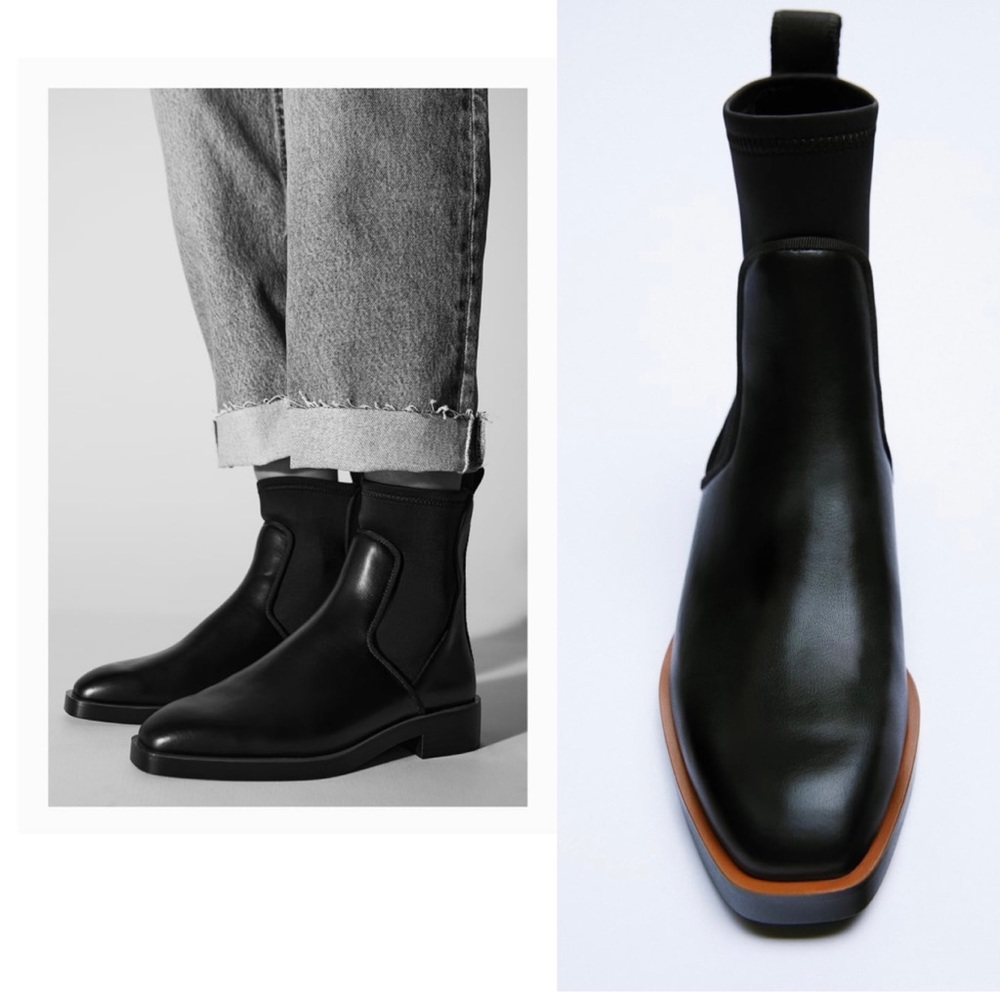 NEW ZARA ANKLE BOOTS